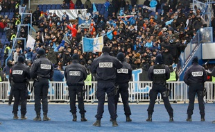 On ne risque pas de voir des supporteurs marseillais au Parc de sitôt...