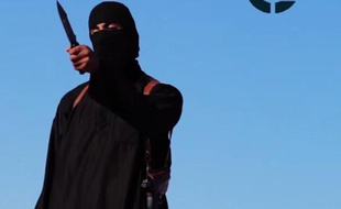 L'organisation de l'Etat islamique a revendiqué la décapitation de l'otage britannique David Haines, le 14 septembre 2014. Ici une vidéo de propagande diffusée par l'organisation.