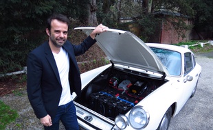 Arnaud Pigounides, président de Retrofuture, est l'un des acteurs français qui s'apprêtent à se lancer sur le marché du retrofit. Il cible la transformation des voitures anciennes.