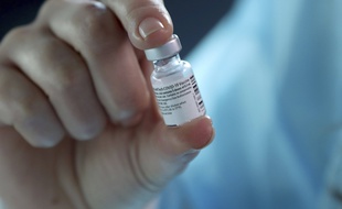 Un flacon du vaccin Pfizer, ici en Autriche. (illustration)