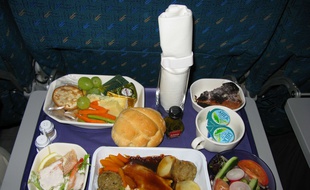 Illustration d'un plateau repas