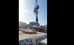 Un accident s'est produit dimanche sur un manège de la Foire du Trône