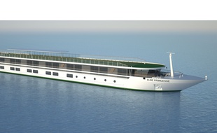 Le bateau-hôtel Elbe Princesse sera livré en 2016.