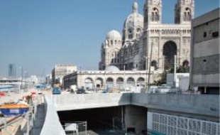 La sortie du nouveau tunnel.