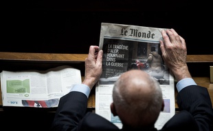 Le journal «Le Monde» (illustration)