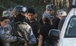 Gustavo Lasi à l'issue de la reconstitution le 26 août 2014 à San Lorenzo, des assassinats de Cassandre Bouvier et Houria Moumni