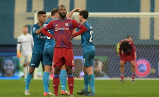 A l'image de son équipe, Moussa Dembélé s'est montré impuissant à la pointe de l'attaque lyonnaise. Olga MALTSEVA