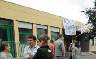 L'école avait été occupée en juin.