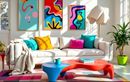 Envie d’une touche rétro pop cet été ? Adoptez la tendance Memphis pour dynamiser votre salon facilement