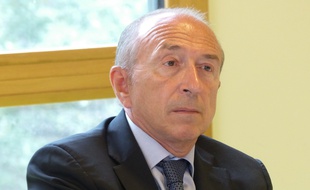 Lyon, Le 1 er septembre 2015. Gérard Collomb, le maire de Lyon.
