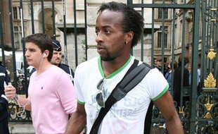 Le footballeur lyonnais Sidney Govou, le 25 mai 2008 à Lyon.