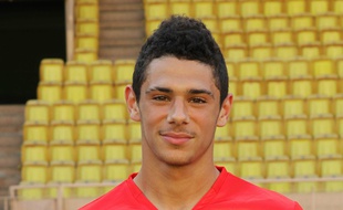Kévin Malcuit, lorsqu'il évoluait à Monaco, son club formateur, en 2011.