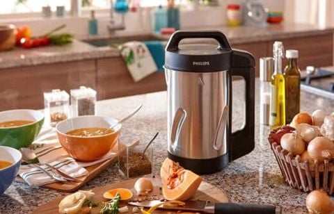 Marre des soupes compliquées à préparer ? Ce blender chauffant Philips facilite les repas maison pour 72,99 € chez Darty