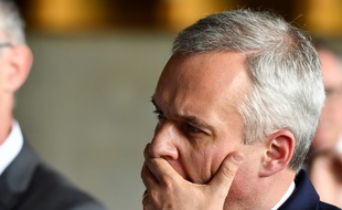 Le ministre de la Transition écologique, François de Rugy lors d'une visite à Niort, le 11 juillet 2019.