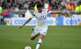Yoann Gourcuff lors du match Lyon-Lille, le 5 octobre 2014, au stade Gerland.