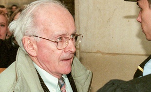 Robert Faurisson, le 27 février 1998, à Paris