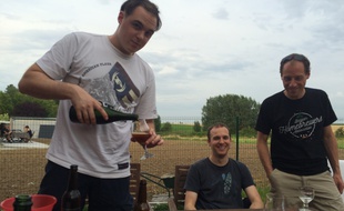 Les jeunes de la «Belgian Homebrewers Association»