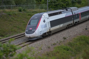 Un TGV roulant sur sur la ligne du TGV Nord. (illustration)