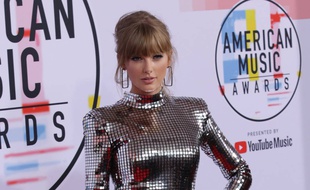 La chanteuse Taylor Swift aux American Music Awards