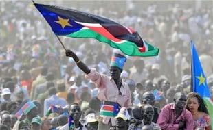 Les célébrations de l'indépendance à Juba, samedi.