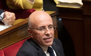 Le député LR des Alpes-Maritimes Eric Ciotti, le 5 décembre 2017 à l'Assemblée nationale