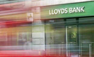 Une succursale de la banque britannique Lloyds Bank à Londres le 5 juin 2015