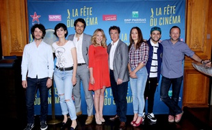 Les ambassadeurs de la Fête du cinéma.