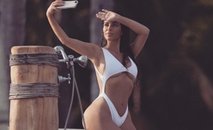 Kim Kardashian, la vraie.