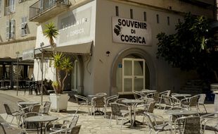 Une terrasse en Corse (illustration).