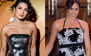 L'actrice Priyanka Chopra (à gauche) et Meghan Markle (à Droite).