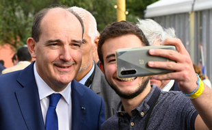 Le Premier ministre, Jean Castex, lors du campus d'été de LREM, le 3 octobre 2021 à Avignon.