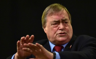 John Prescott, ancien vice Premier ministre sous Tony Blair, le 24 août 2015 à Londres