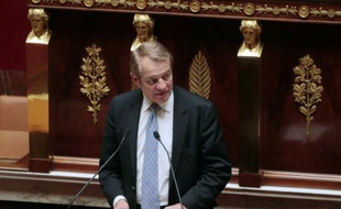 Le chef de file des députés PS de la commission des Finances, Dominique Lefebvre, à l'Assemblée nationale à Paris le 20 octobre 2015