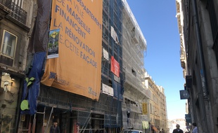 Les echafaudages se comptent par dizaines dans les rues de Marseille.