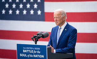 Le candidat démocrate à la Maison Blanche Joe Biden