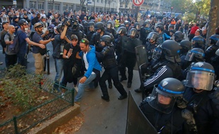 186 personnes au total ont été interpellées au cours de la journée, marquée par des violences et des dégradations