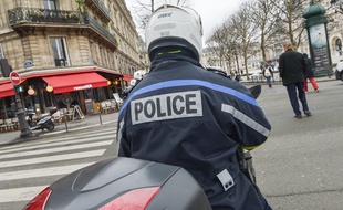 Un policier à Paris (image d'illustration).