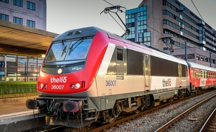 Des trains Thello italiens circulent sur cette ligne (illustration).