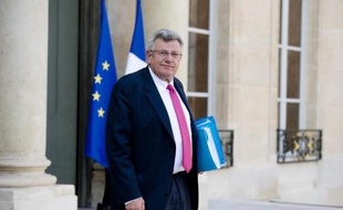 Le secrétaire d'Etat au Budget Christian Eckert, le 1er octobre 2014 à Paris