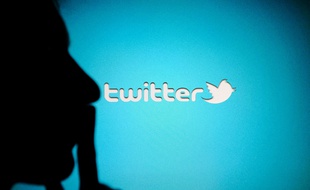 Le logo de Twitter.