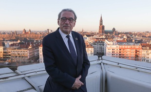 Roland Ries, maire de Strasbourg, le 16 janvier 2020.