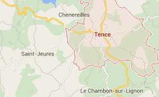 La commune de Tence en Haute-Loire.