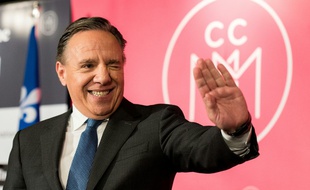 François Legault, le 28 septembre 2018 à Montréal.