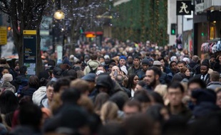 Oxford Street, une artère commerciale de Londres très fréquentée (Photo archive).