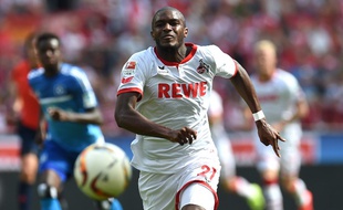 Anthony Modeste lors de Cologne-Hambourg, le 29 août 215.