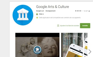 L'application Google Arts et Culture permet de trouver une ressemblance entre un visage et une célèbre peinture.