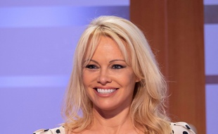 Pamela Anderson à Londres.