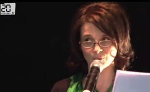 Juliette Binoche ouvre le Printemps des poètes à Paris, le 7 mars 2011