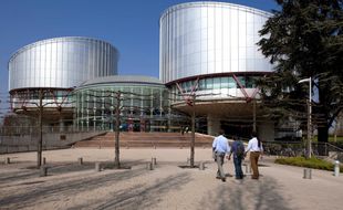 Illustration du siège de la Cour européenne des droits de l'Homme (CEDH) à Strasbourg.