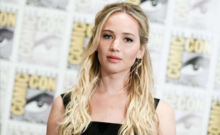 Jennifer Lawrence au Comic Con de San Diego le 9 juillet 2015.